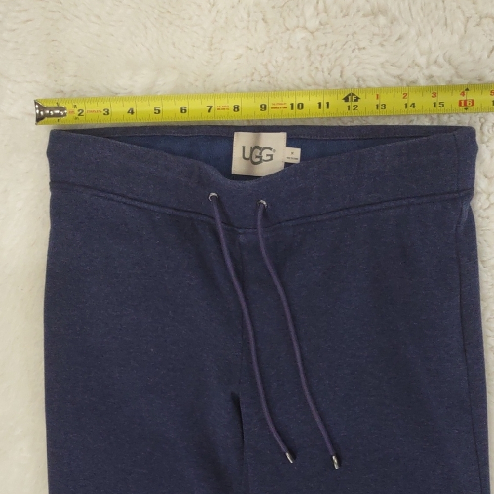 UGG Blue Sweatpants with Elastic Waistband and Relaxed Fit - Picture 9 of 17